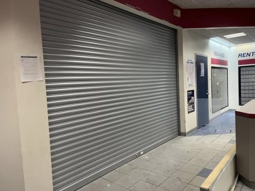 Security Shutter Westbrook Post Office